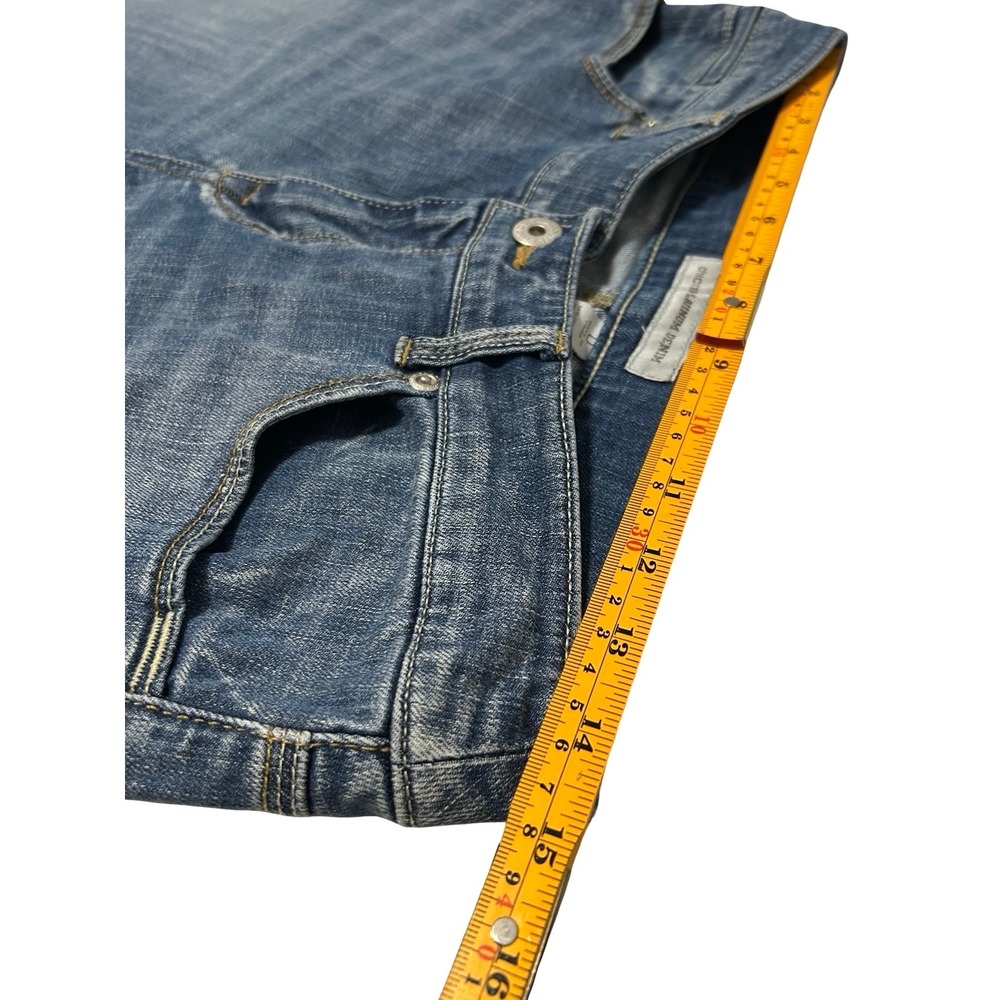 Chicos Platinum Denim Womens Blue Straight Leg Jeans Size 0 Medium Wash Stretch - Picture 5 of 7